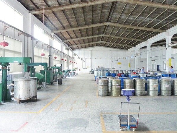 深圳市深佳恒油墨有限公司 工厂车间
